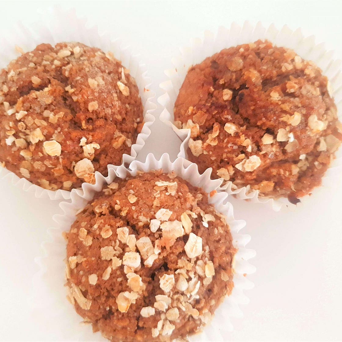 Vegan Oatmeal Muffins