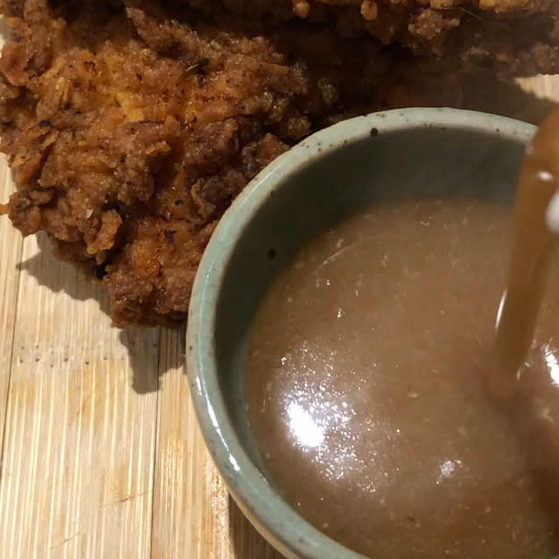 Homemade KFC style gravy