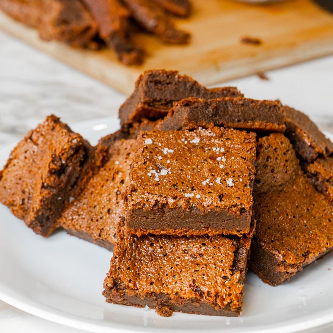 2 Ingredient Fudgy Brownies — Low Carb Love™