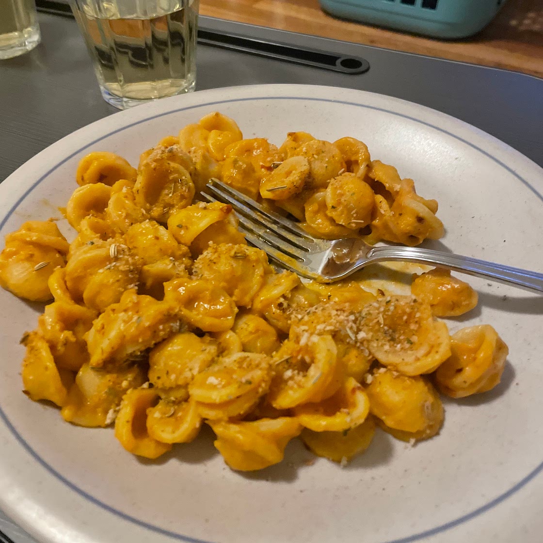 Pumpkin Miso Pasta