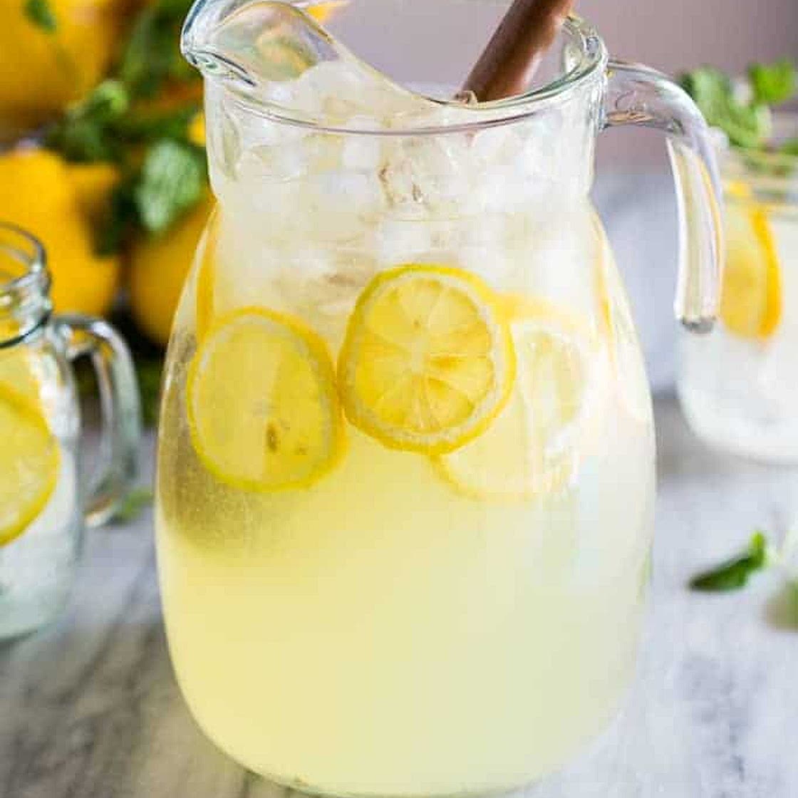 Homemade lemonade