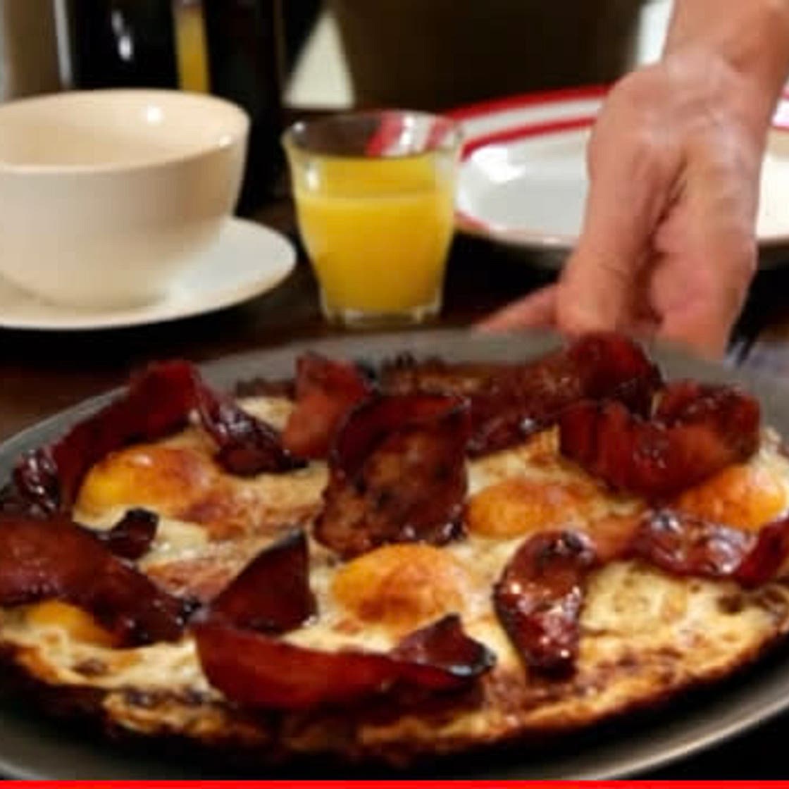Hash Brown with Bacon