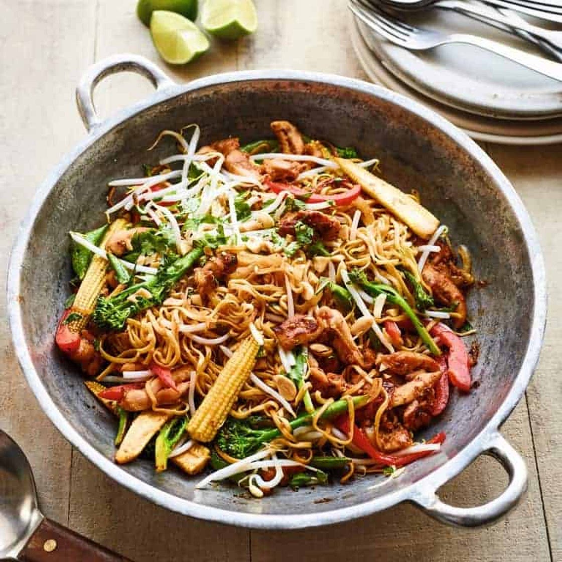 Honey MustardChow Mein · Nadiya Hussain