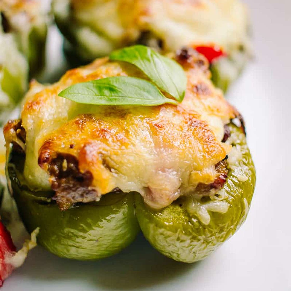 Italian Sausage Stuffed Peppers