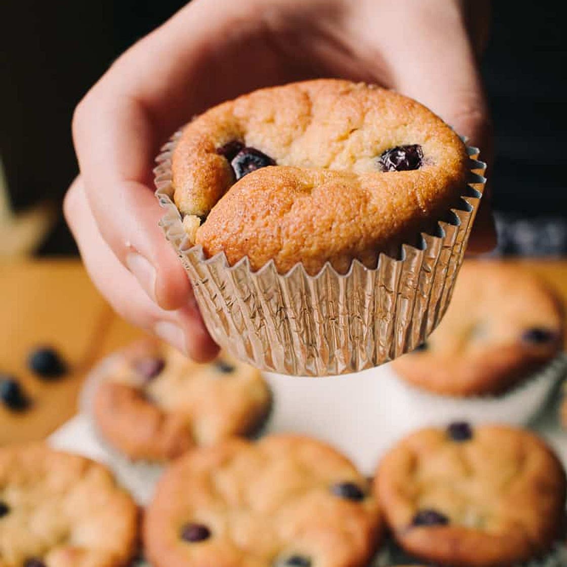 Low Carb Blueberry Muffins Recipe