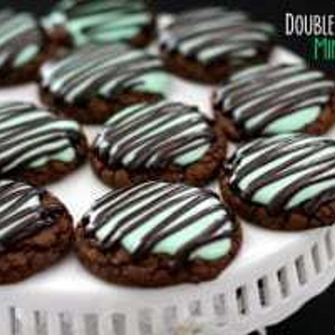 DOUBLE FUDGE MINT COOKIES