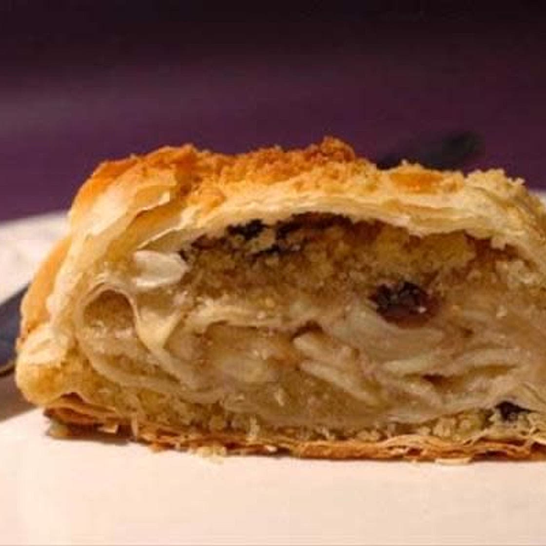 Rachael’s And Softa’s Apple Walnut Strudel