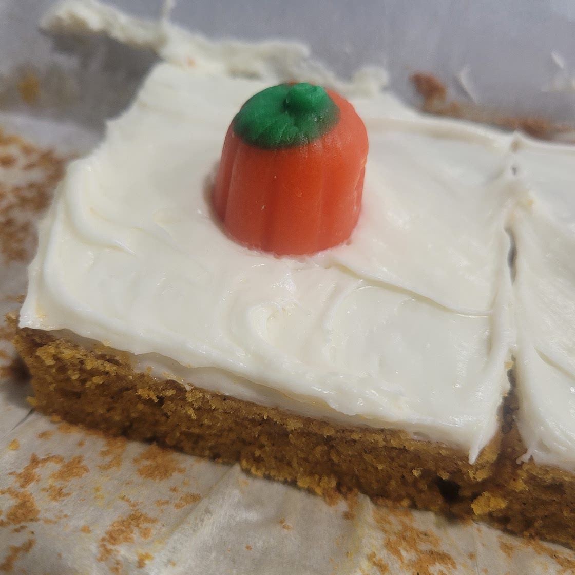 Harvest Pumpkin Bars