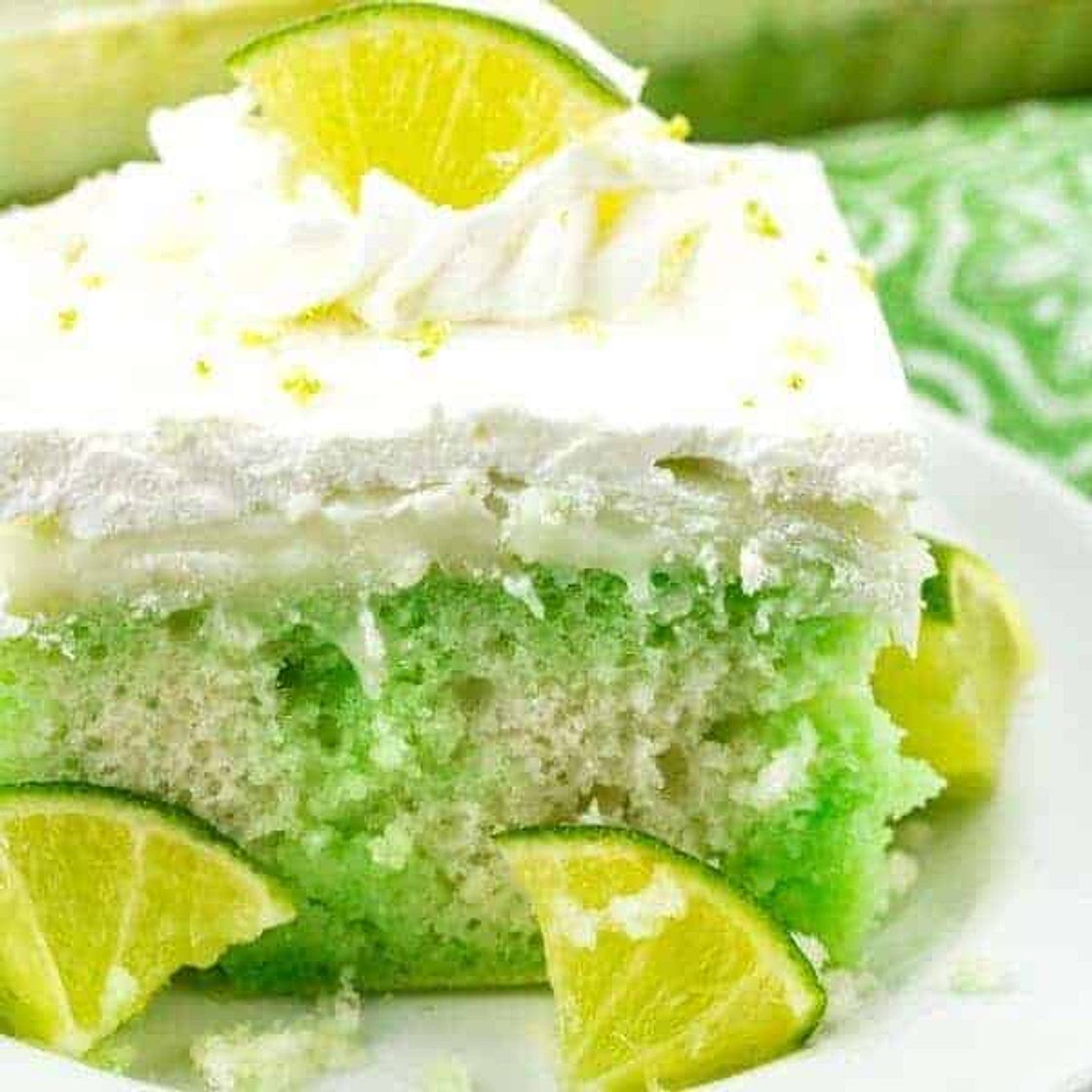 KEY LIME PIE POKE CAKE
