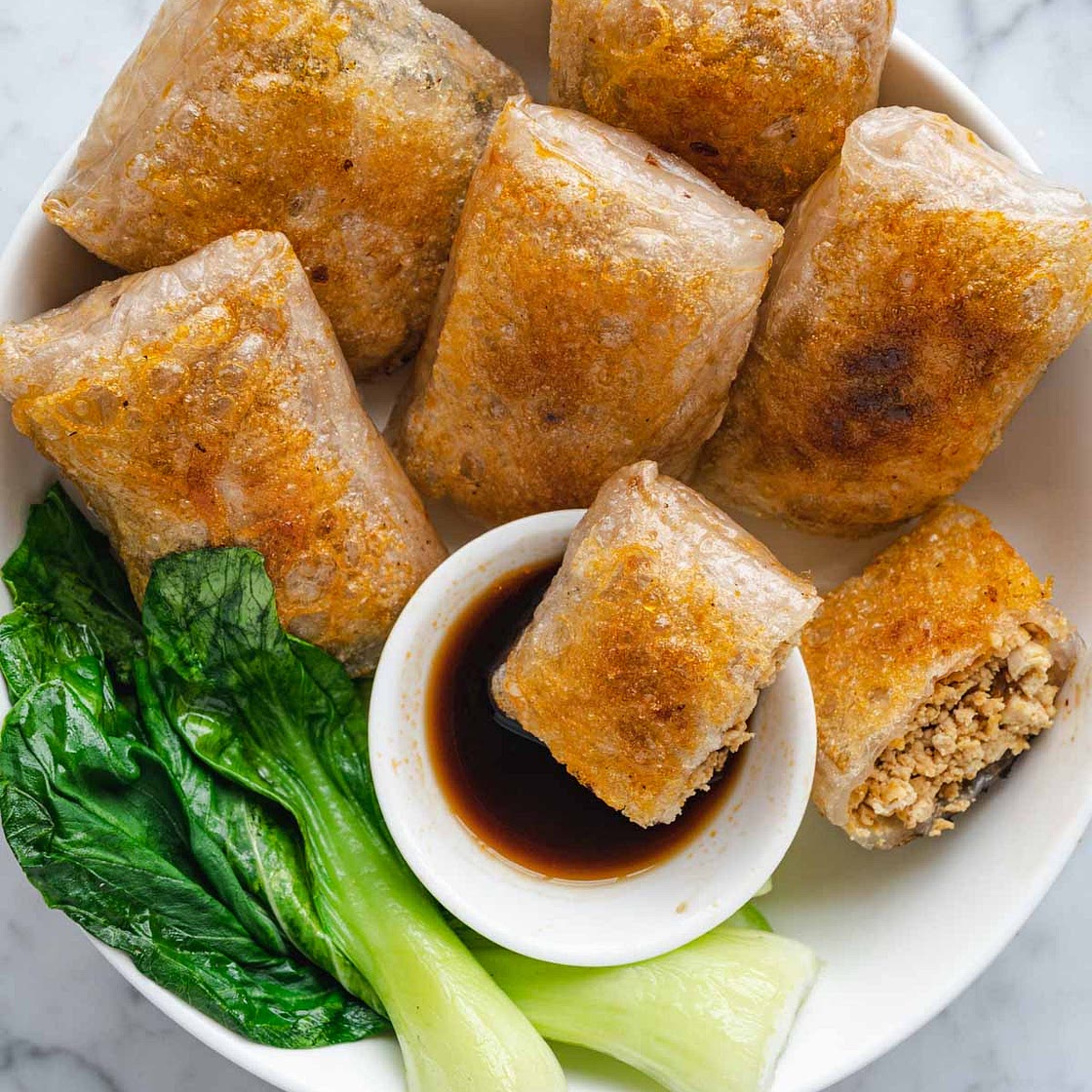 Easy Vegan No-Chop Dumplings
