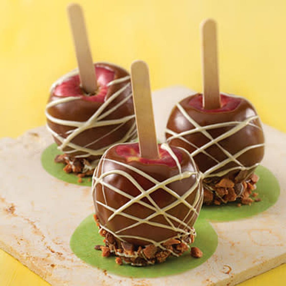 Candy Bar Caramel Apple