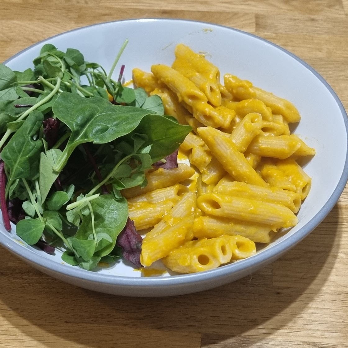 Pumpkin Miso Pasta