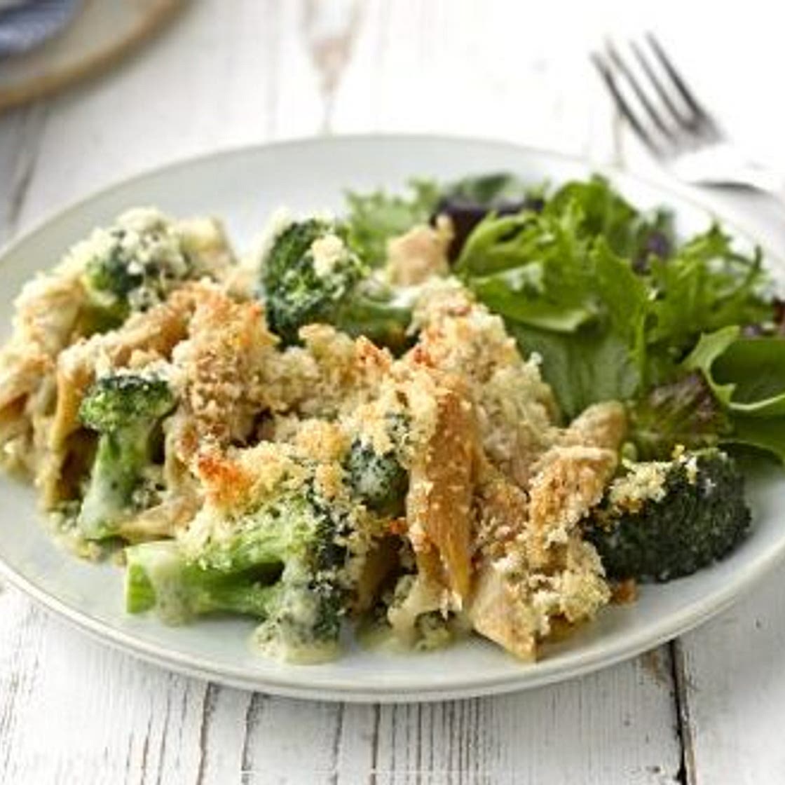 Broccoli and Blue Cheese Pasta Bake - Vegetarian Society
