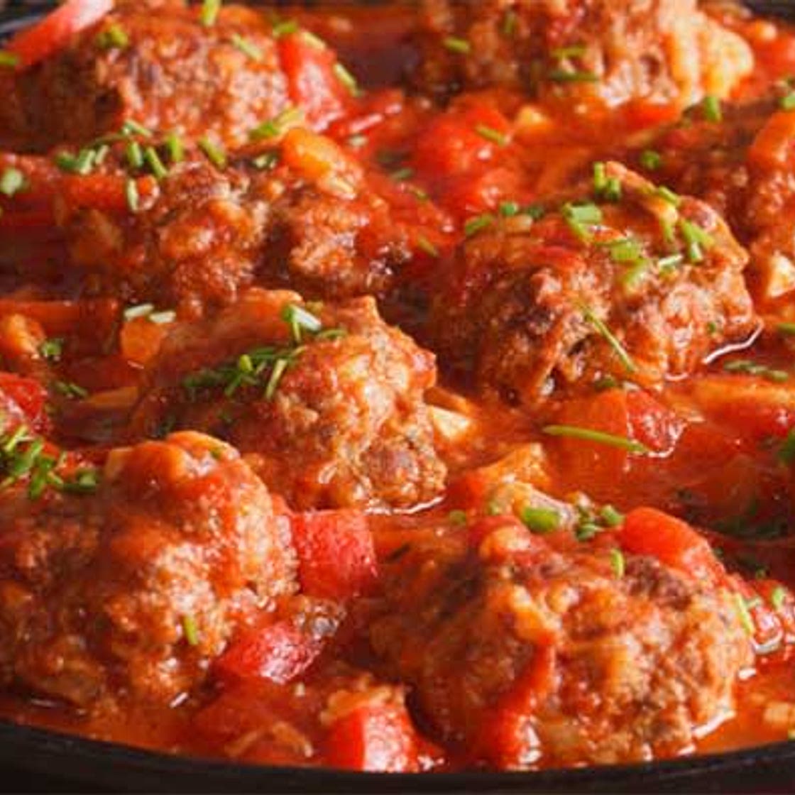 Boulette sauce tomate