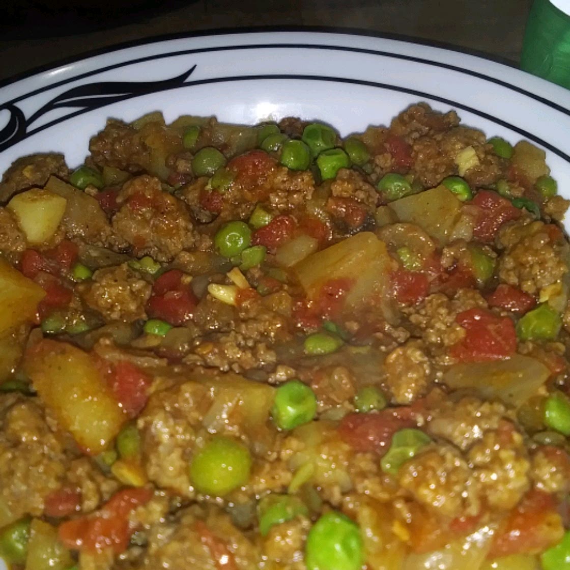 Keema Aloo (Ground Beef and Potatoes)