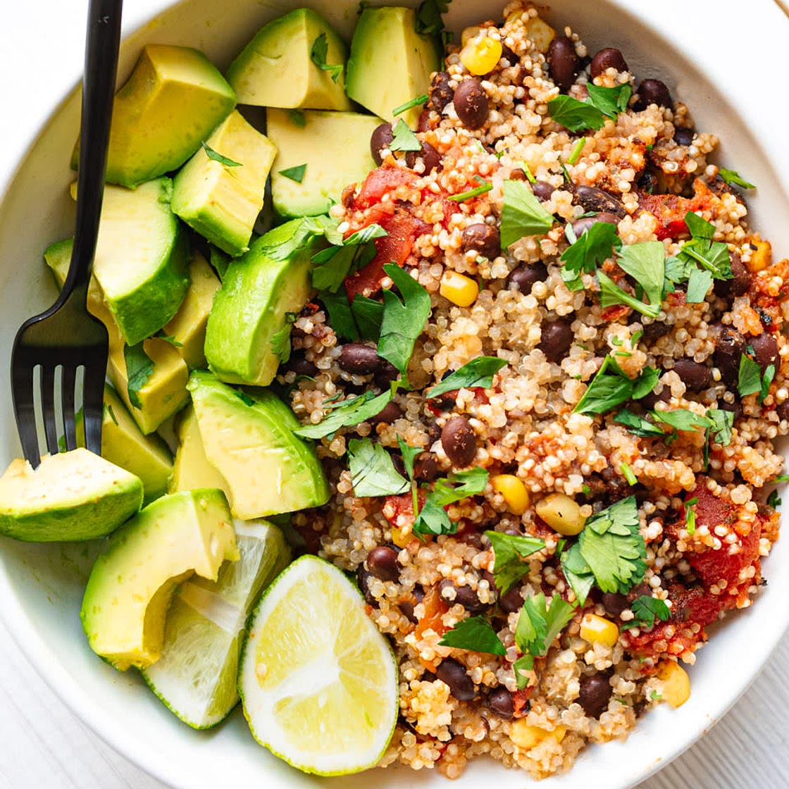 Vegan Mexican Quinoa Bake