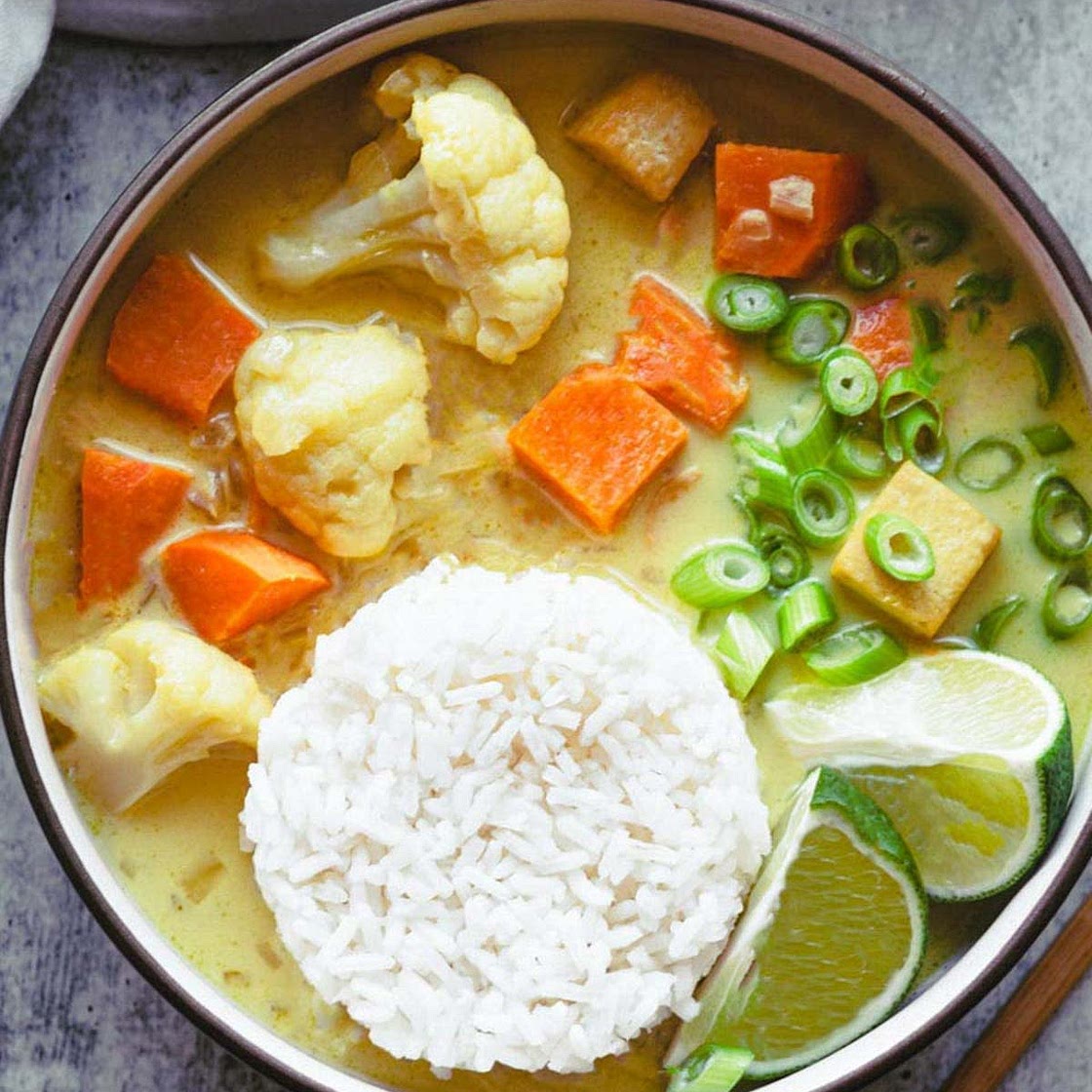 Lemongrass Turmeric Tofu Curry