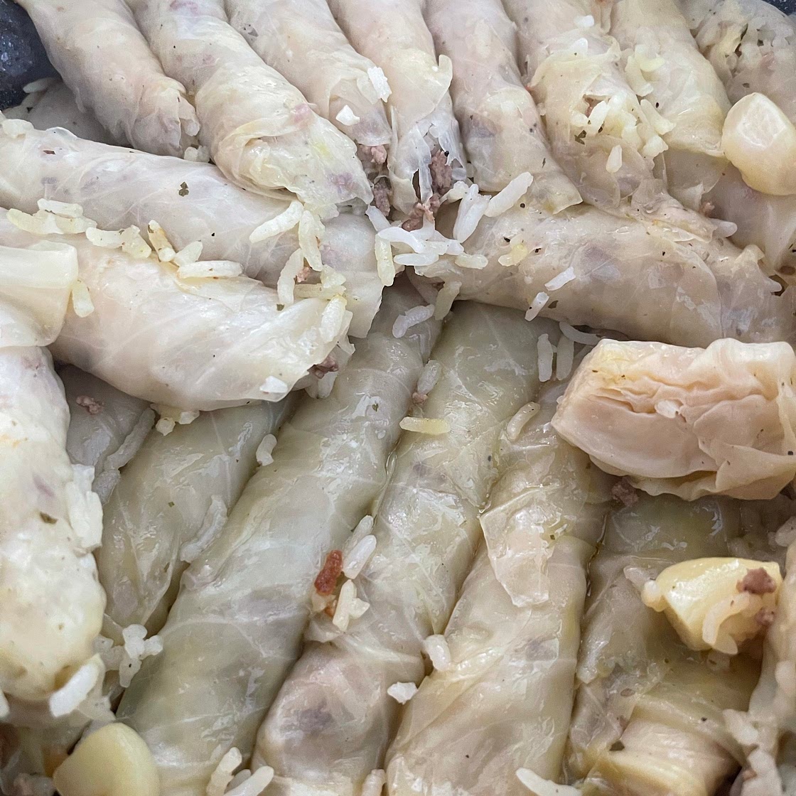 Malfuf (Cabbage tacos lol) 