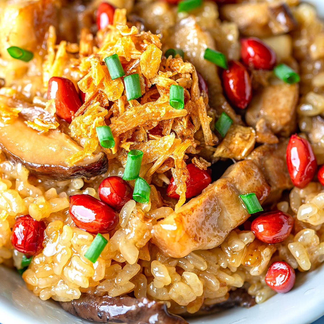 Sticky Rice With Pork Belly