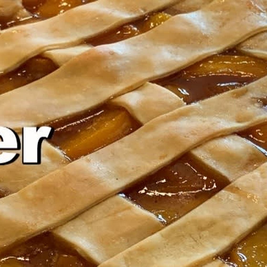 Peach cobbler