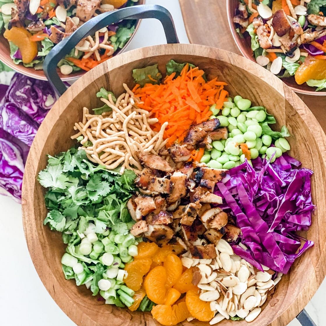 Lightened Up Asian Chicken Salad