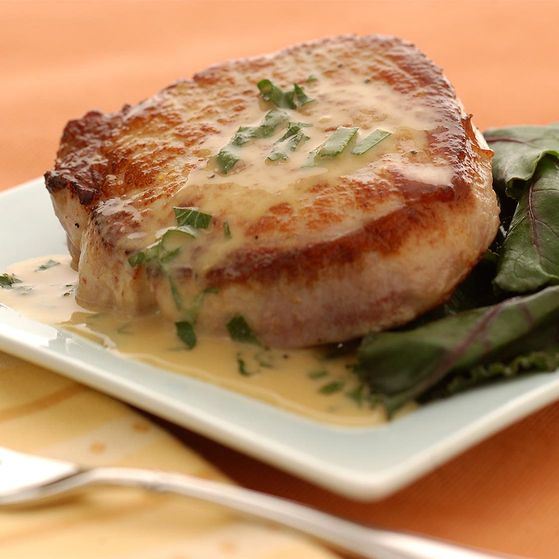 25-Minute Pork Diane