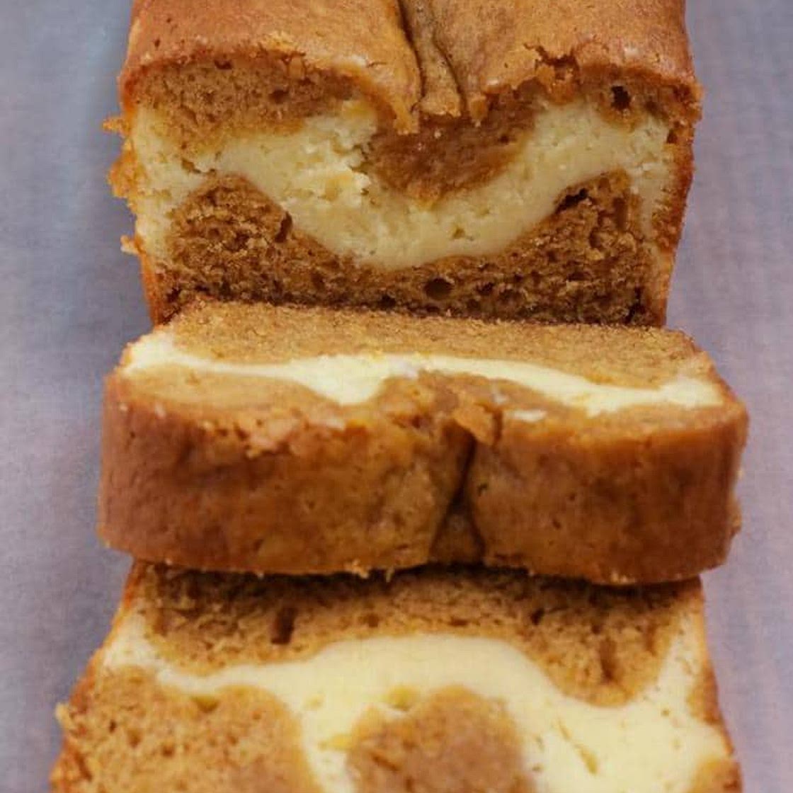 Pumpkin Cream Cheese Bread