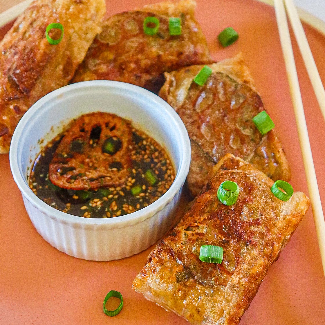 Teriyaki Lotus "Gyoza Dumplings" (vegan, gluten free, soy free)