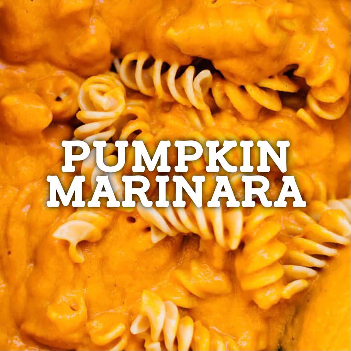 Pumpkin Marinara Cookout