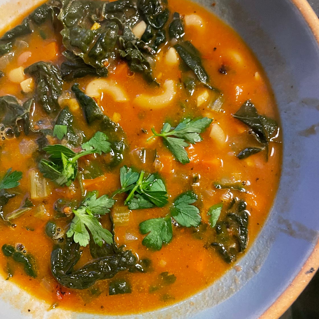 Pasta e Fagioli (Italian Pasta and Beans)