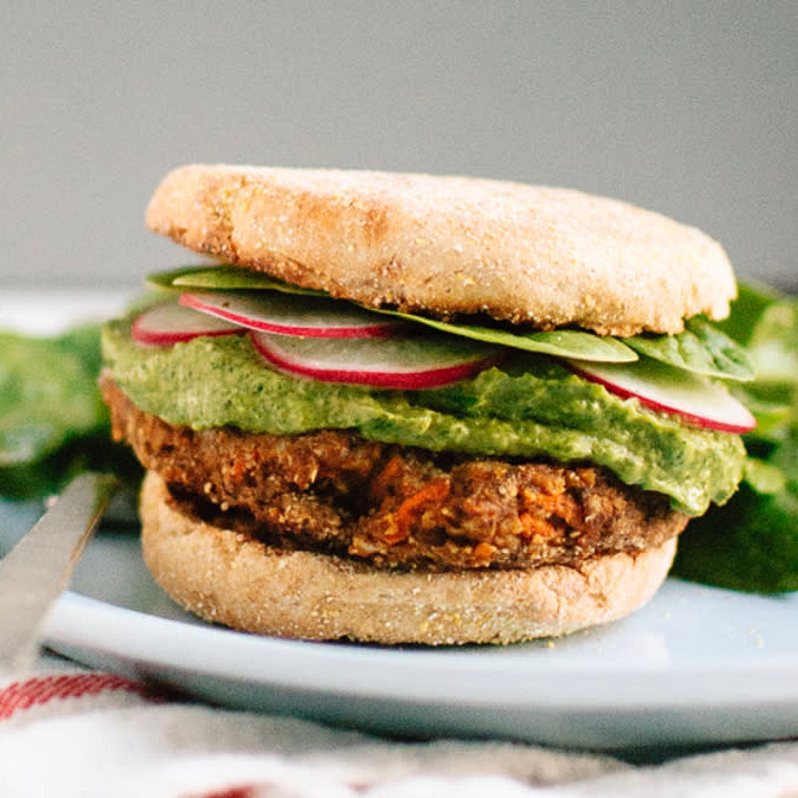 Lentil Veggie Burgers