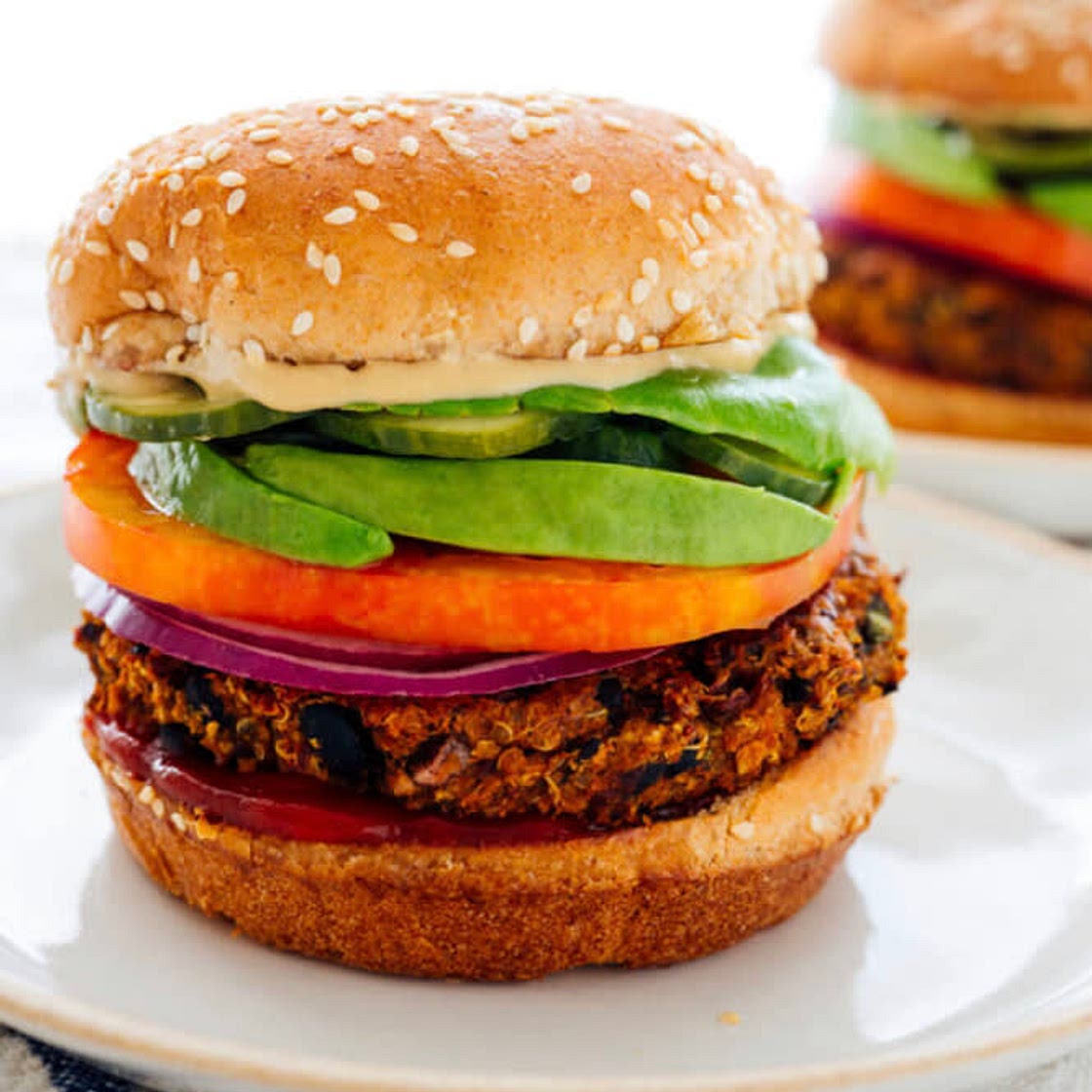 Sweet Potato Veggie Burgers