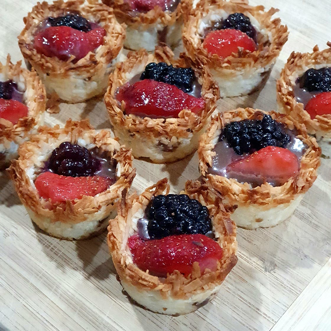 Coconut Macaroon Tarts for Passover