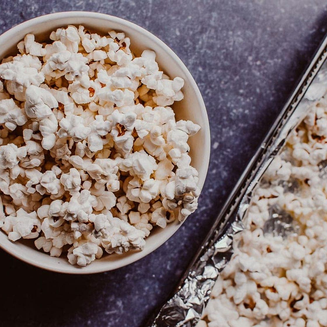 Air Fryer Popcorn