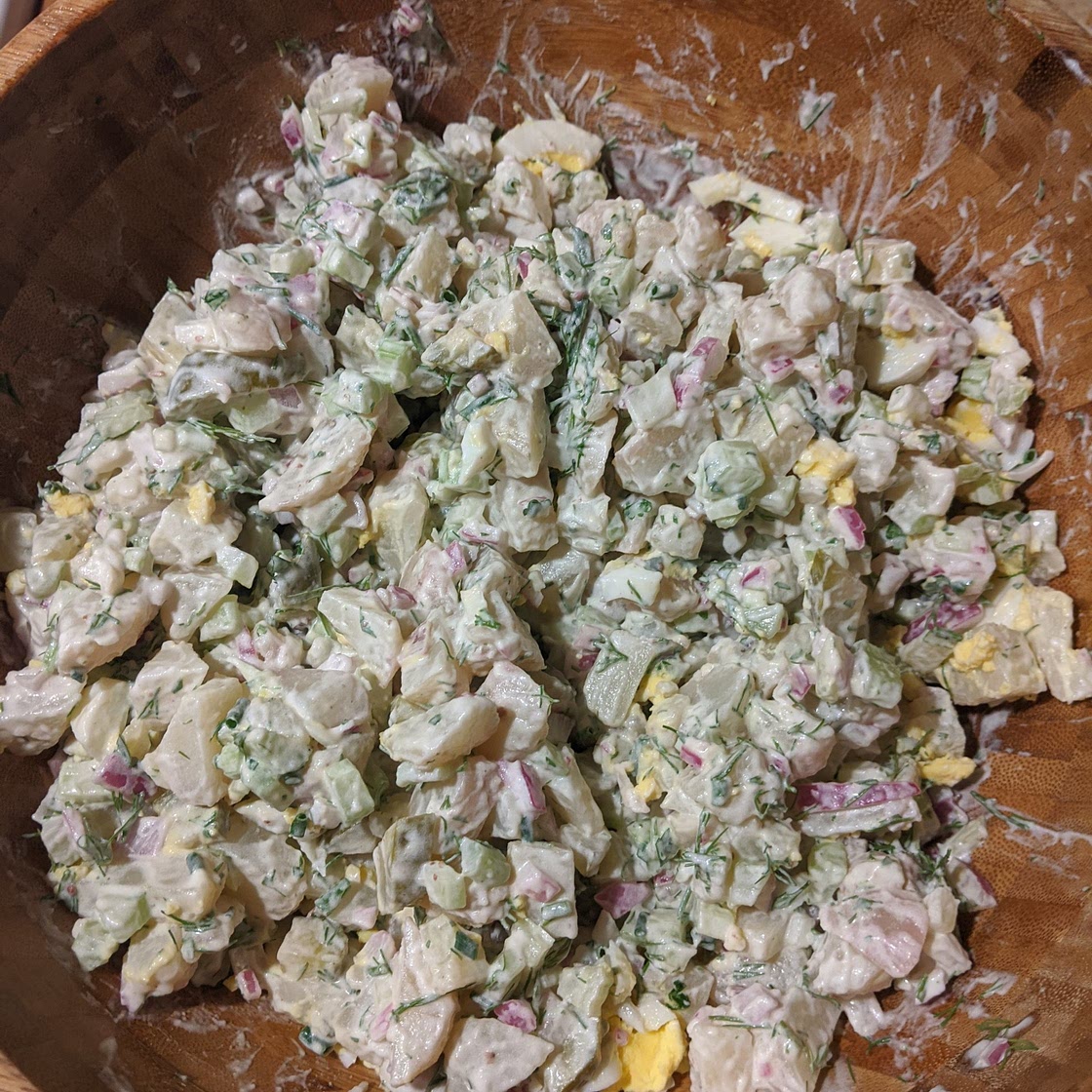 Grandpa's potato salad