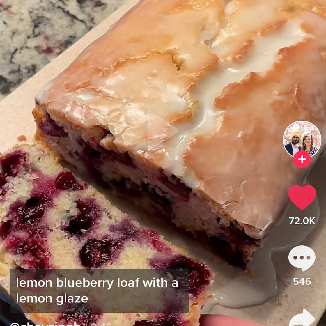 Lemon Blueberry Loaf