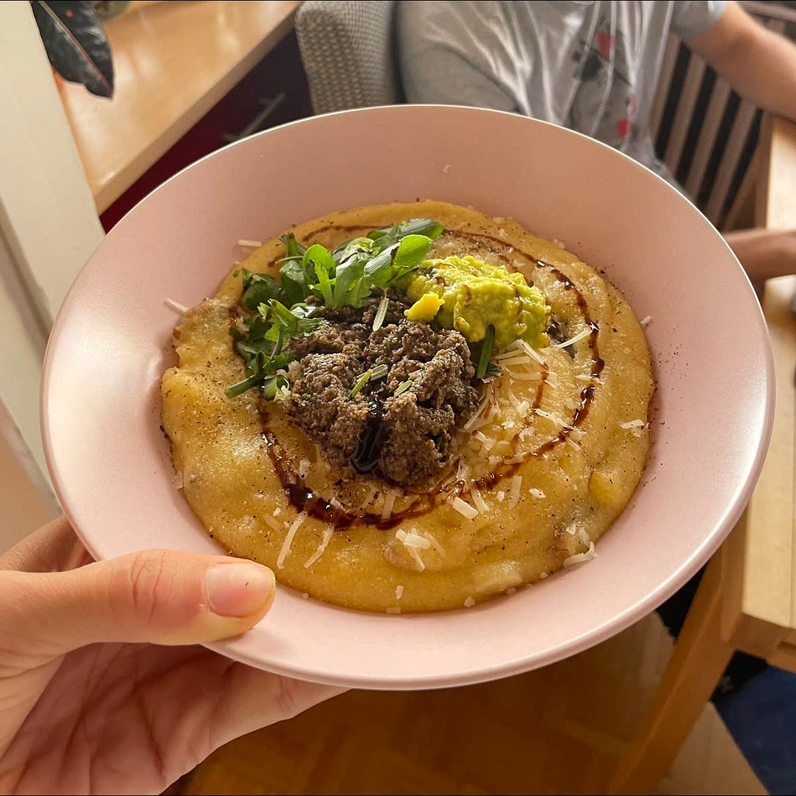 Creamy Polenta with Parmesan Cheese Recipe