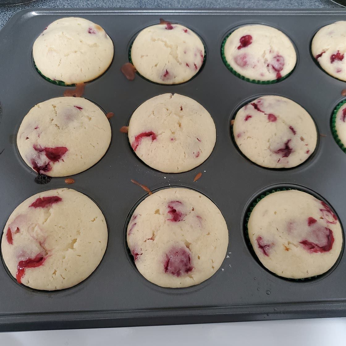 Lemon Raspberry Muffin