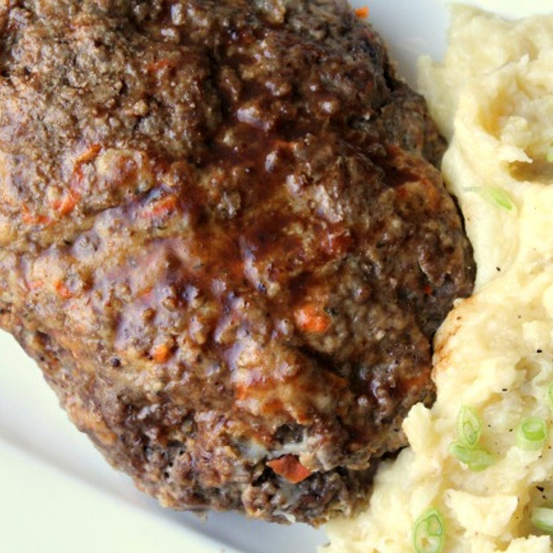 Instant Pot Meatloaf & Mashed Potatoes
