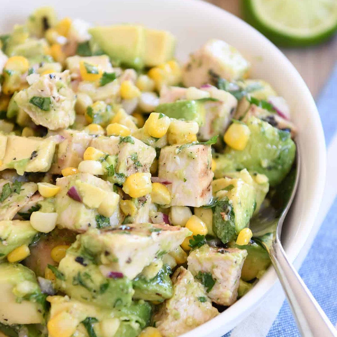 Avocado Chicken Salad