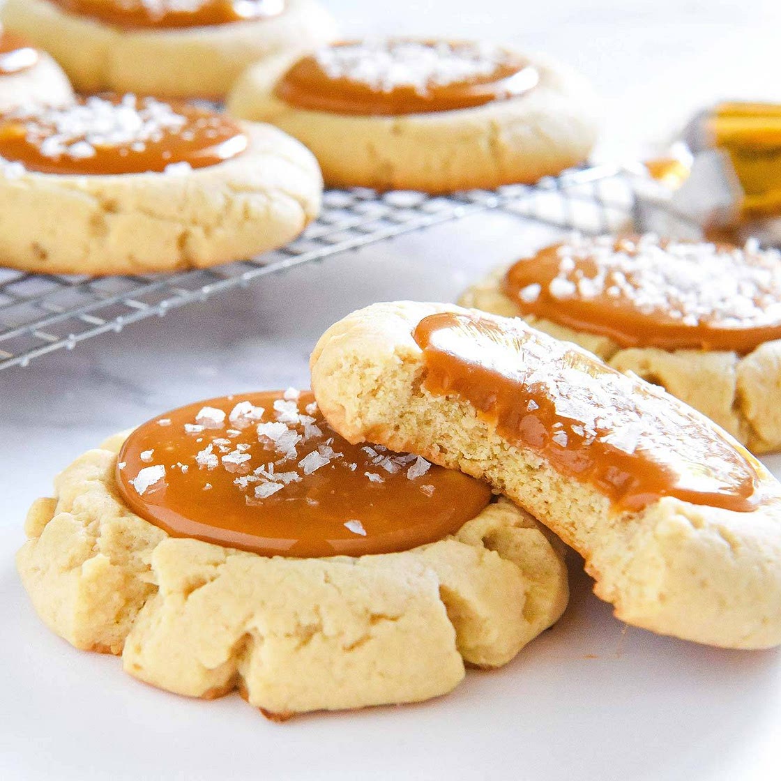 Salted Caramel Cookies