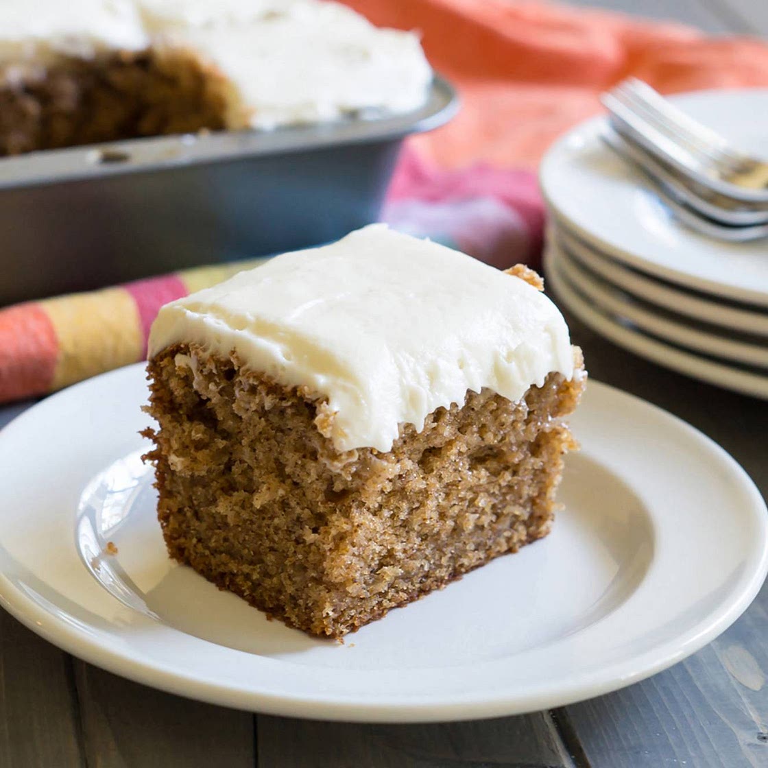 Old Fashioned Spice Cake with Cream Cheese Frosting