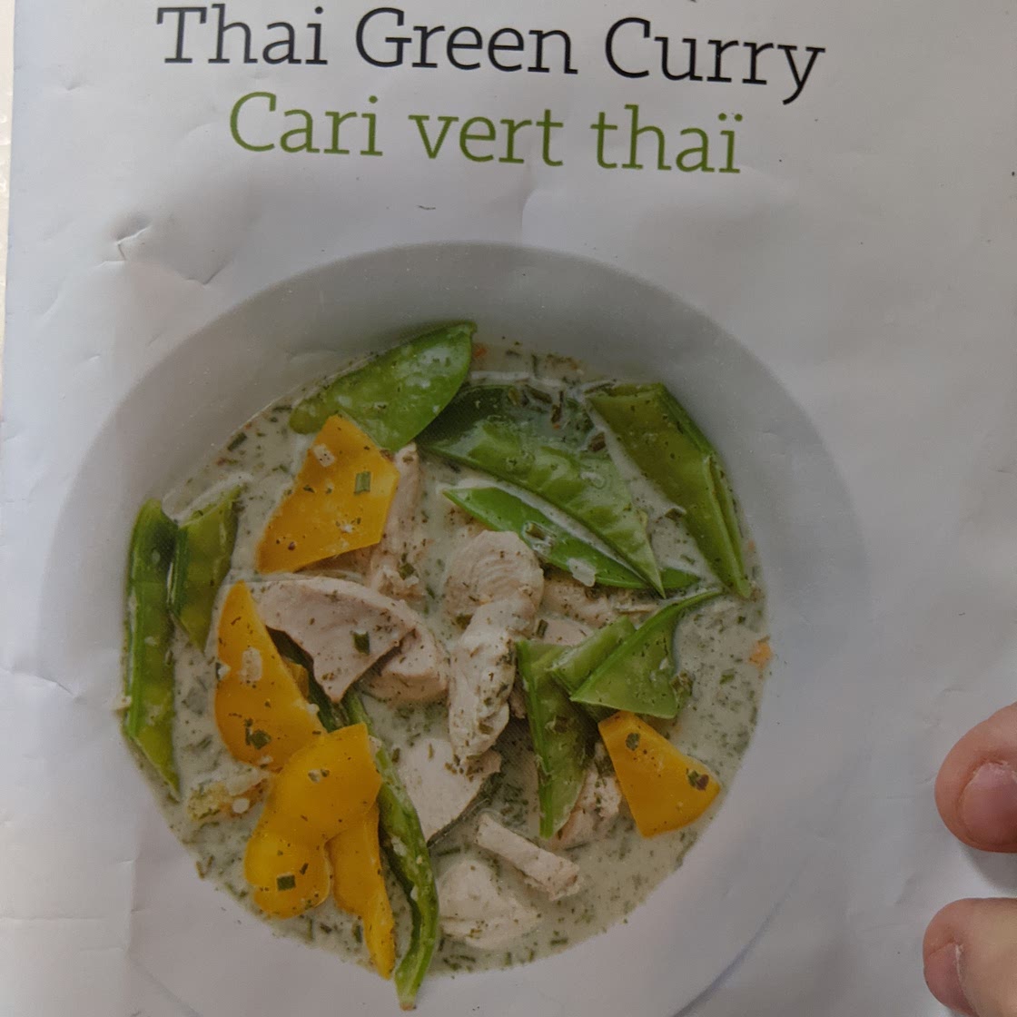 Thai green curry
