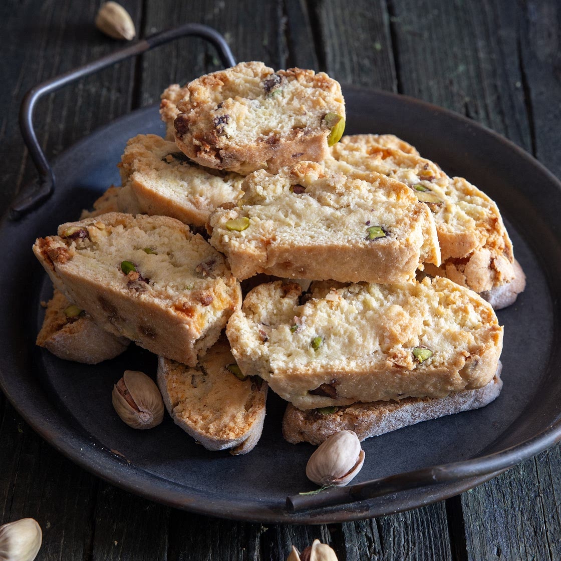 Italian Pistachio Biscotti