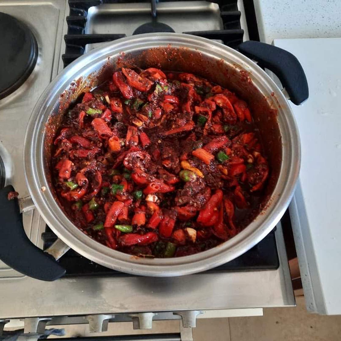 Spicy Curried Chillies