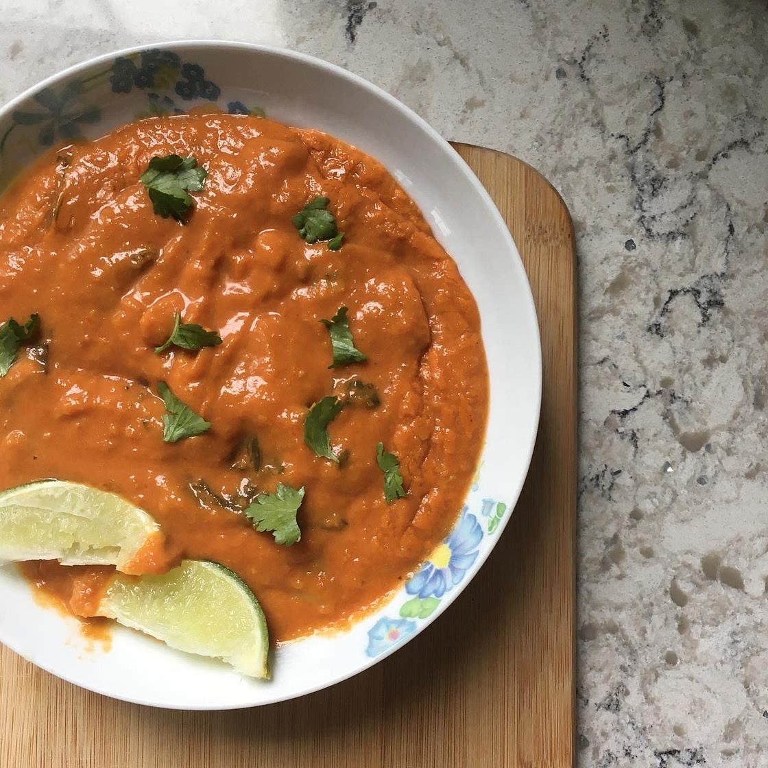 Coconut Tomato Kale Soup