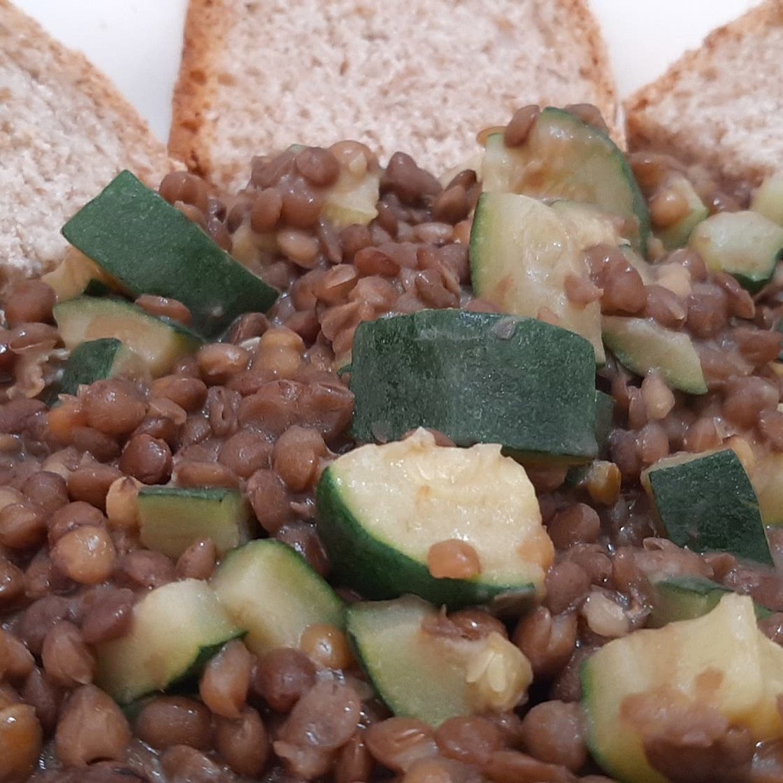 Lenticchie e zucchine
