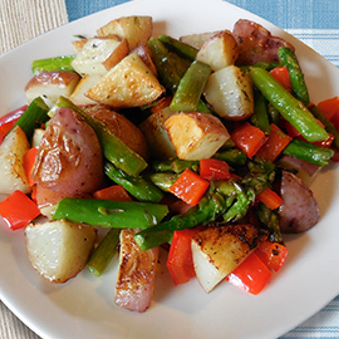 Spring Asparagus and Potato Salad | PKU