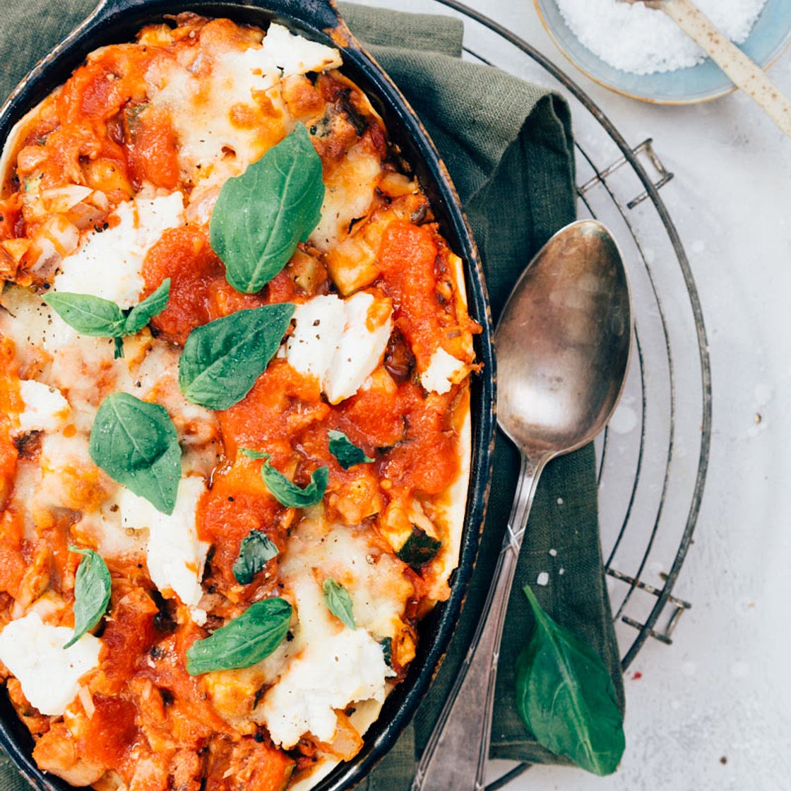 Tonijn lasagne