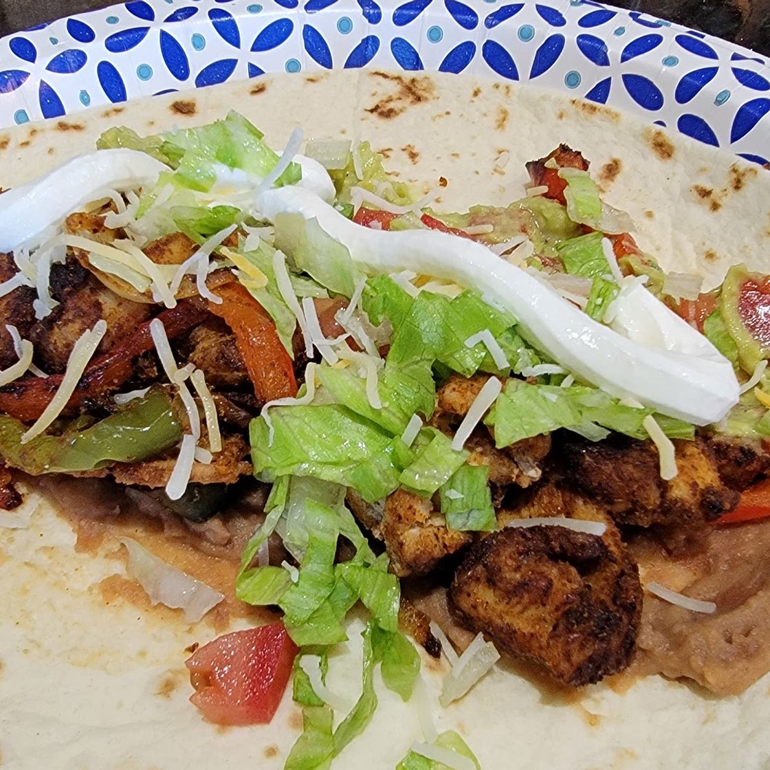 Best Damn Air Fryer Chicken Fajitas